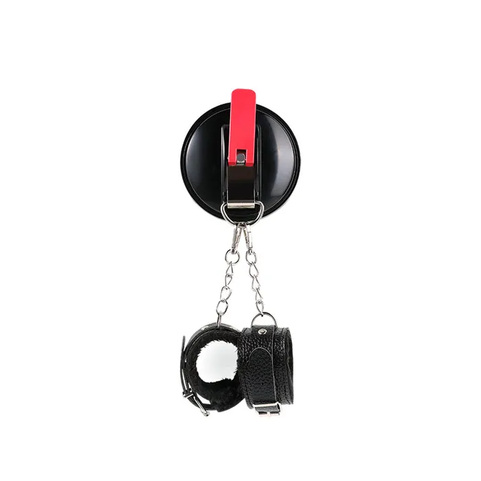 FRISKY BUSINESS SG Male Sex Toys Bound Grip Suction Cup Handcuffs