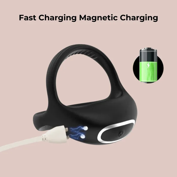 House of Chastity Couples Vibrating Cock Ring With Remote or App Control