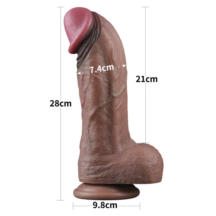 LOVETOY Dildos 11 Handmade Dual Density Giant