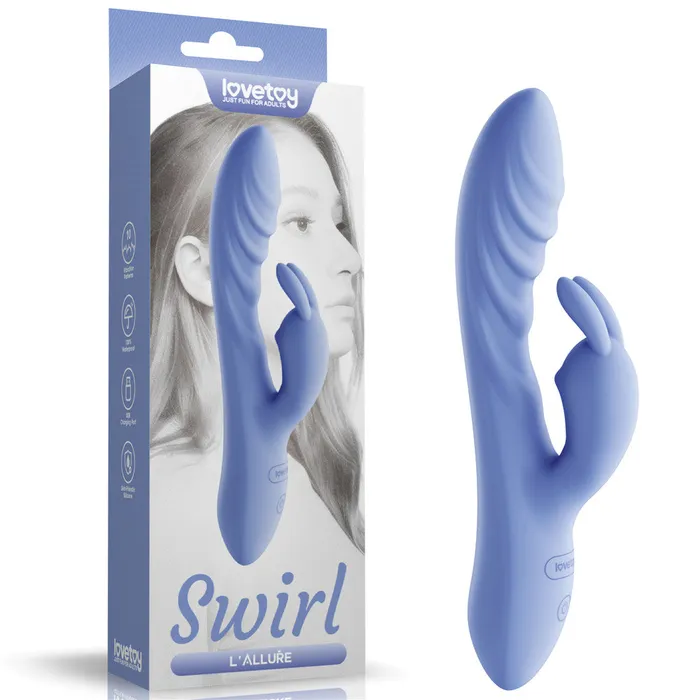LOVETOY Female Sex Toys Dual Motor Classic Rechargeable Rabbit Vibrator