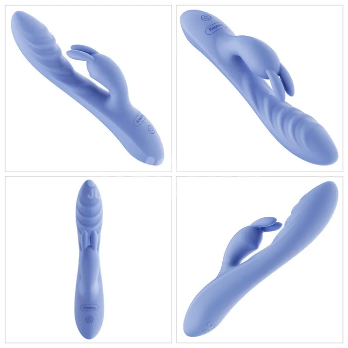 LOVETOY Female Sex Toys Dual Motor Classic Rechargeable Rabbit Vibrator