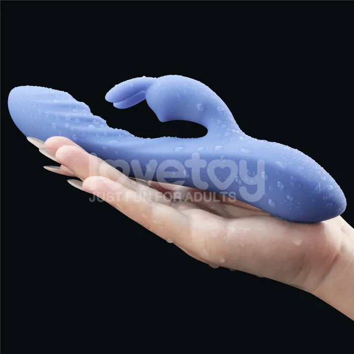 LOVETOY Female Sex Toys Dual Motor Classic Rechargeable Rabbit Vibrator
