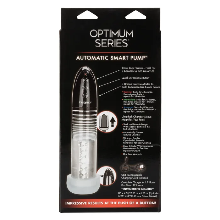 Male Sex Toys CalExotics Optimum Series Automatic Smart Pump