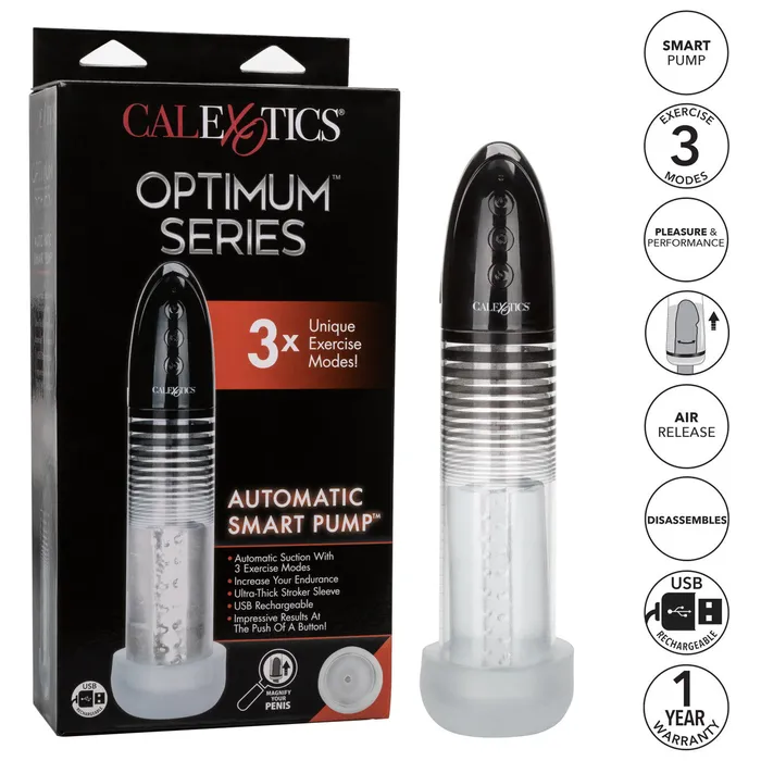 Male Sex Toys CalExotics Optimum Series Automatic Smart Pump