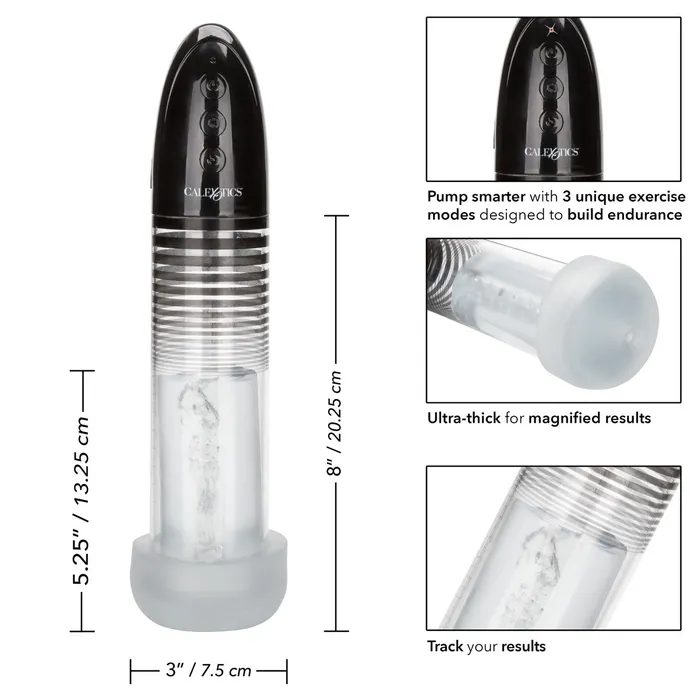 Male Sex Toys CalExotics Optimum Series Automatic Smart Pump