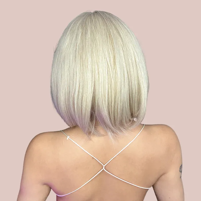 Male Sex Toys House of Chastity HOC1801 Platinum Blonde Bob Wig