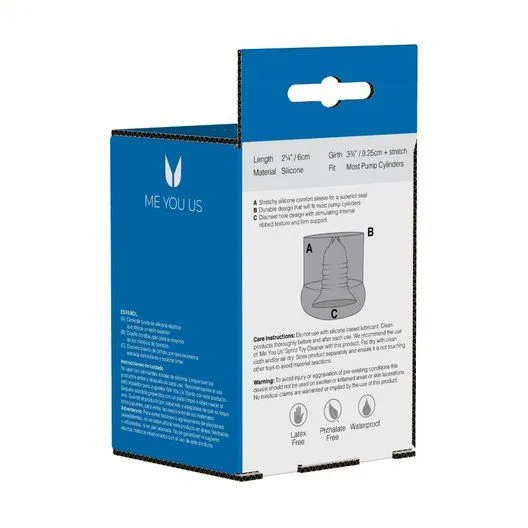 Male Sex Toys ME YOU US Me You Us Deluxe Snug Pump Stroker