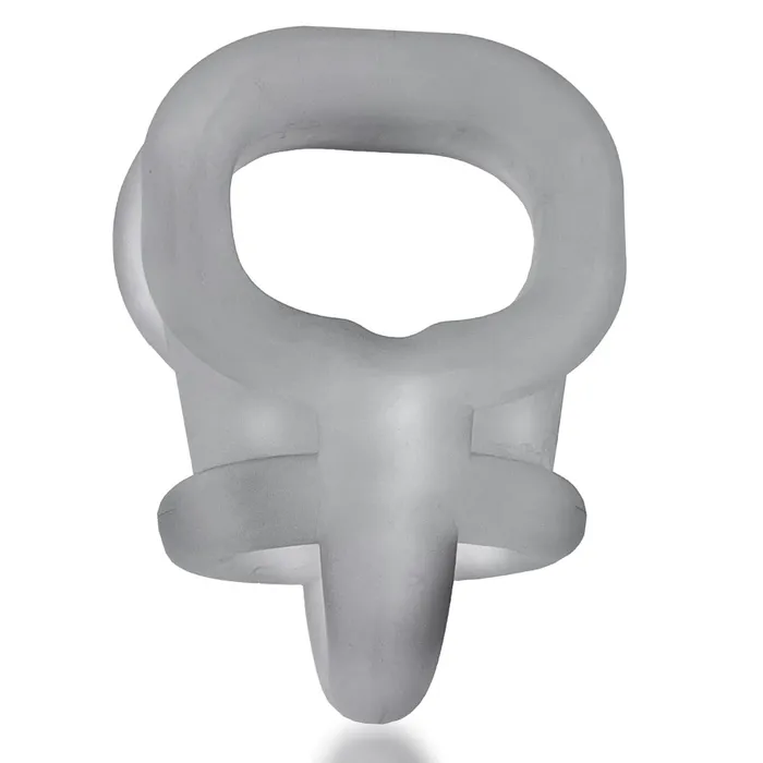 Male Sex Toys Oxballs Oxballs Ballsling Splitsling Cock Ring and Ball Stretcher Clear Ice