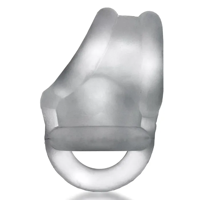 Male Sex Toys Oxballs Oxballs Ballsling Splitsling Cock Ring and Ball Stretcher Clear Ice
