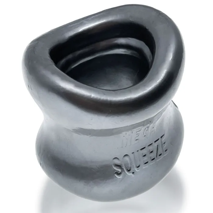 Male Sex Toys Oxballs Oxballs Mega Squeeze Ergofit Ball Stretcher Steel