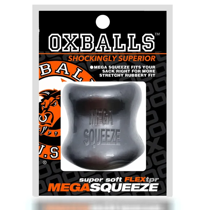 Male Sex Toys Oxballs Oxballs Mega Squeeze Ergofit Ball Stretcher Steel