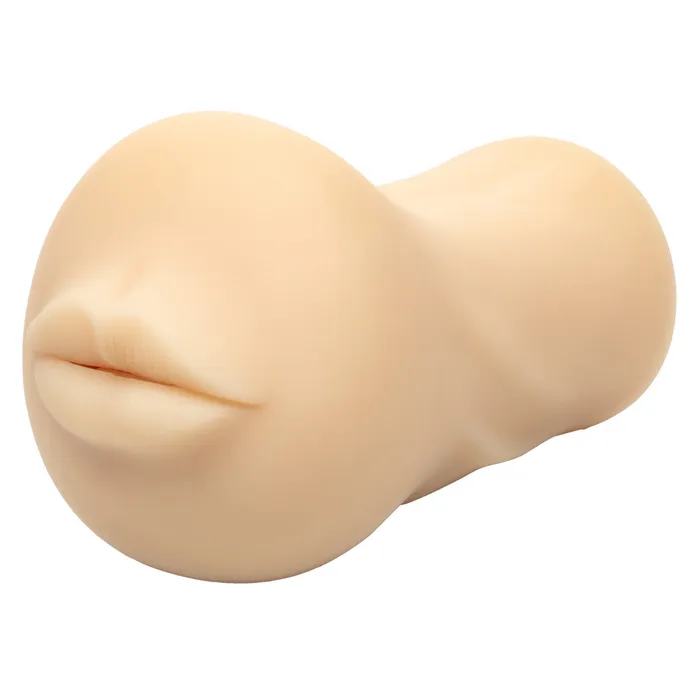 Male Sex Toys Stroke It Mouth Ivory CalExotics
