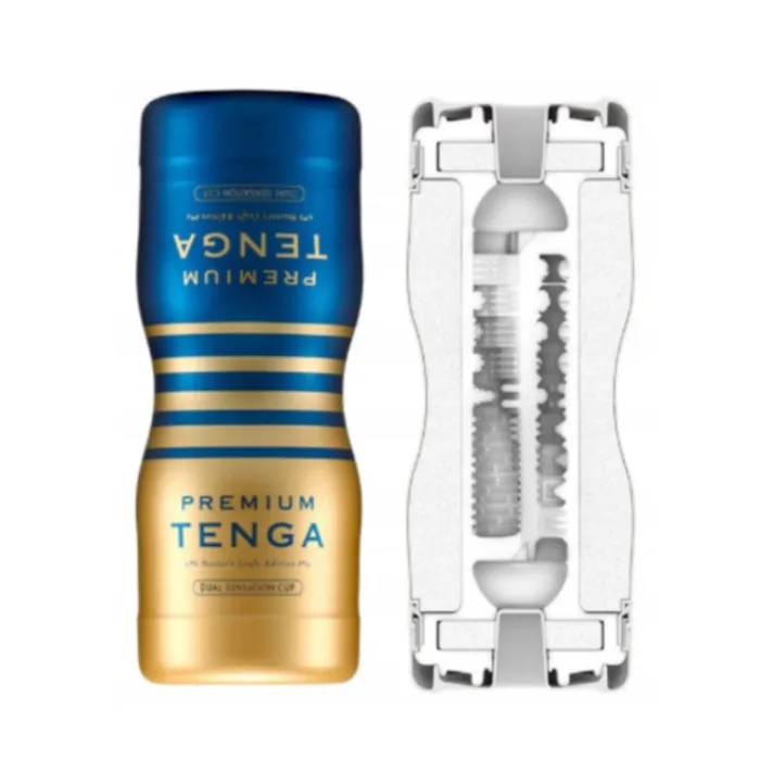 Male Sex Toys Tenga Tenga Premium Dual Sensation Cup Masturbator