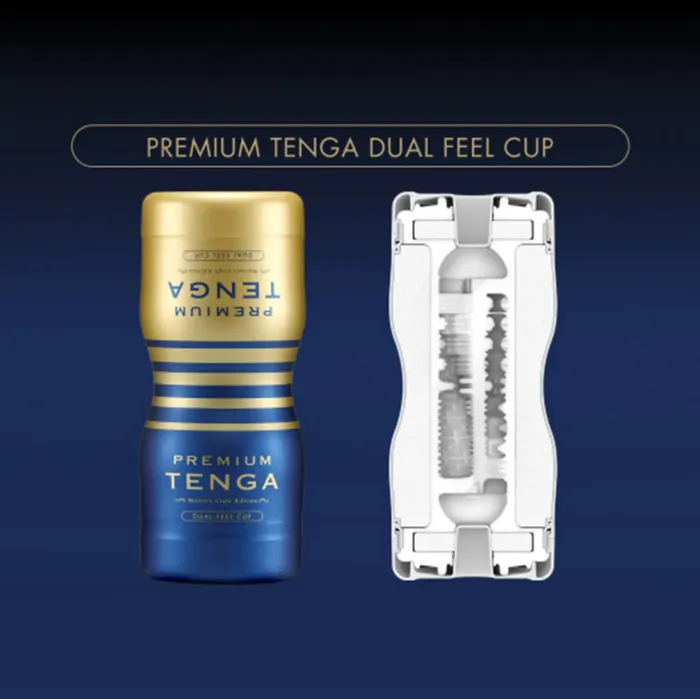 Male Sex Toys Tenga Tenga Premium Dual Sensation Cup Masturbator