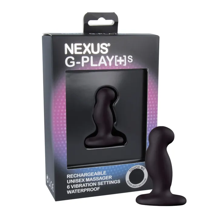 Nexus Anal Nexus GPlay Plus Vibrating Prostate Massager Butt Plug Black