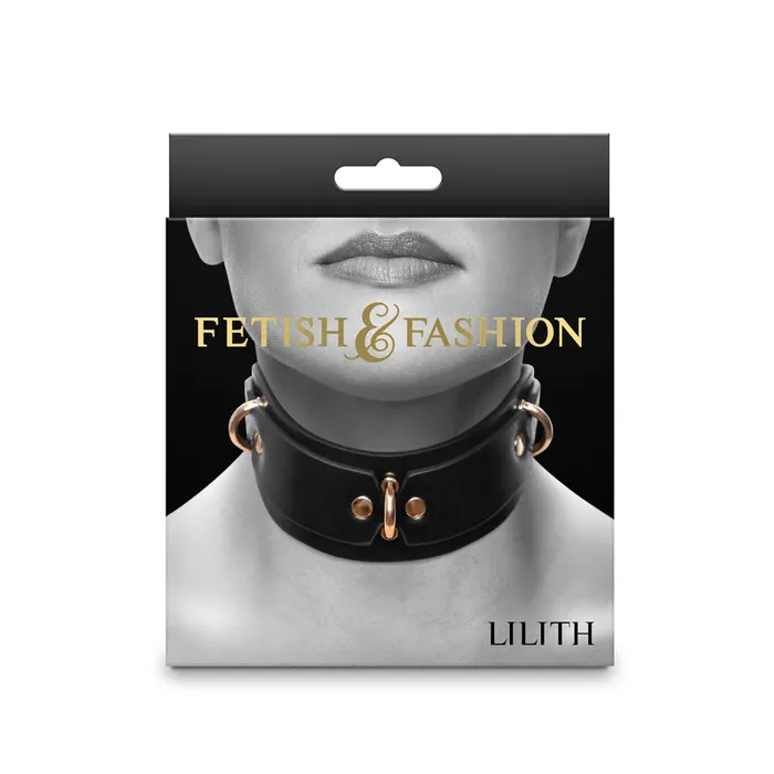NS Novelties Fetish Fashion Lilith Collar Black Anal