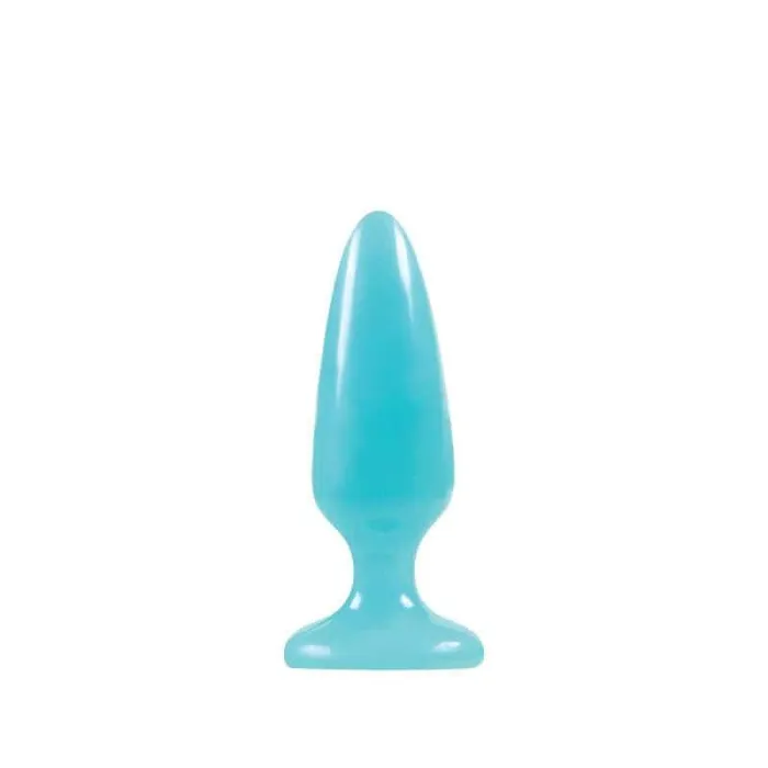 NS Novelties Firefly Pleasure Plug Medium Blue Anal