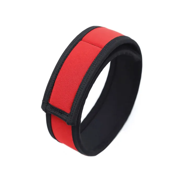 Ouch Ouch Puppy Line Neoprene Bicep Straps Red Vibrators
