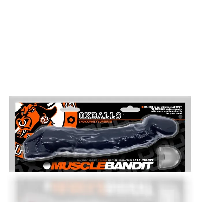 Oxballs Muscle Bandit Slimmest Muscle Cocksheath Black Oxballs Anal