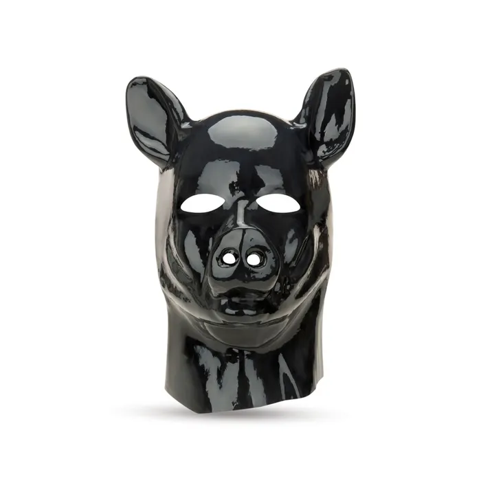 Prowler RED Latex Pig Hood Black Prowler RED Anal