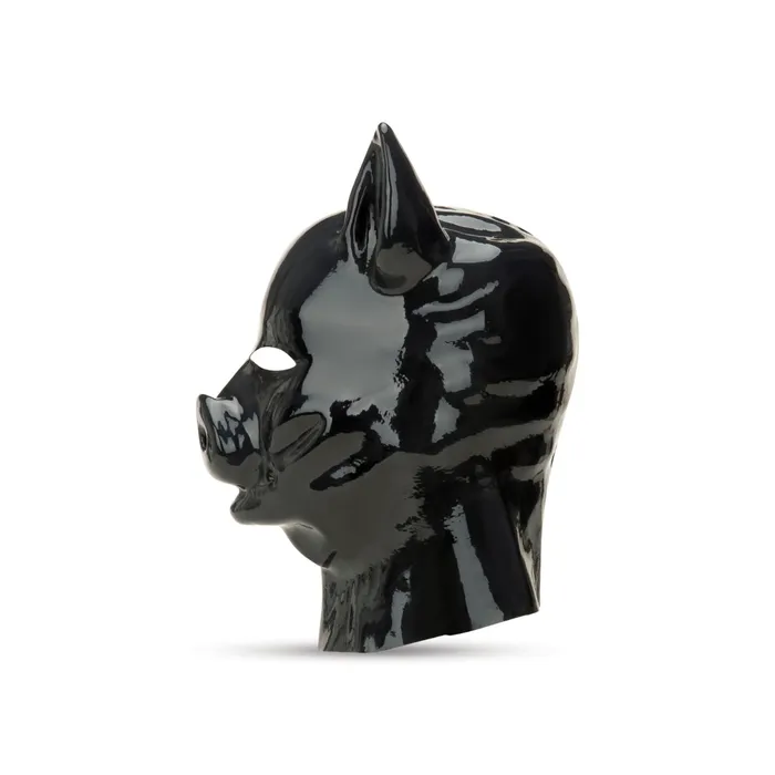 Prowler RED Latex Pig Hood Black Prowler RED Anal