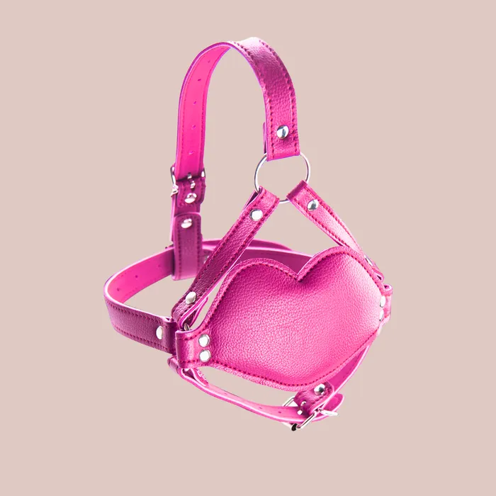 PVC Erotic Dildo Head Gag House of Chastity Female Sex Toys