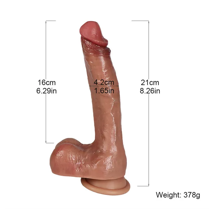 Safystyle Female Sex Toys 8 inch Realistic Lifelike Dildo with Suction Cup