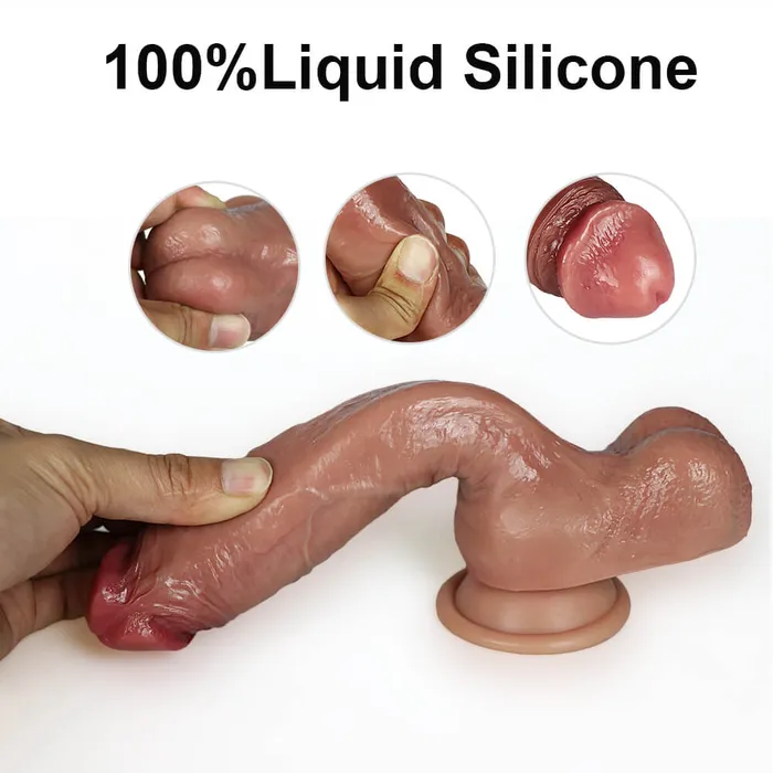 Safystyle Female Sex Toys 8 inch Realistic Lifelike Dildo with Suction Cup