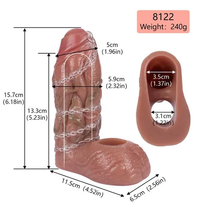 Safystyle Male Sex Toys Penis Sleeve Extreme Fantasies Penis Sleeves