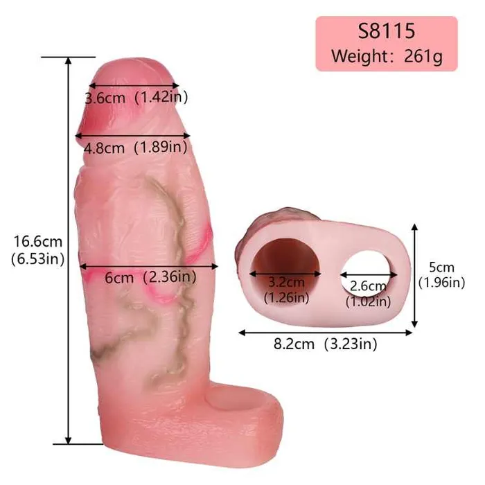 Safystyle Male Sex Toys WATCH VIDEO Penis Sleeves SPW8115