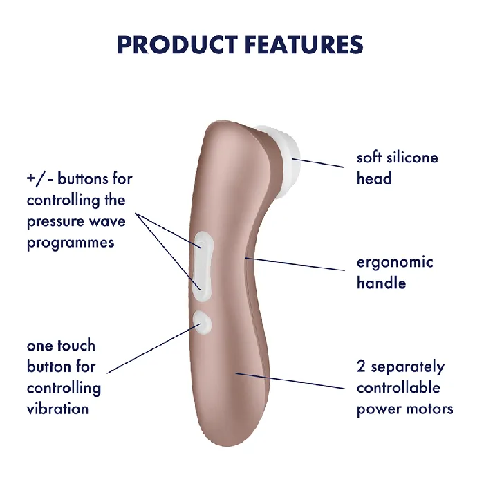 Satisfyer Pro 2 AirPulse Clitoris Stimulating Vibrator Satisfyer Vibrators