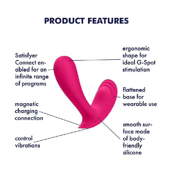 Satisfyer Top Secret Wearable Vibrator Satisfyer Vibrators