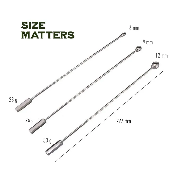 Stainless Steel Urethral Sounding Rod FRISKY BUSINESS SG Male Sex Toys