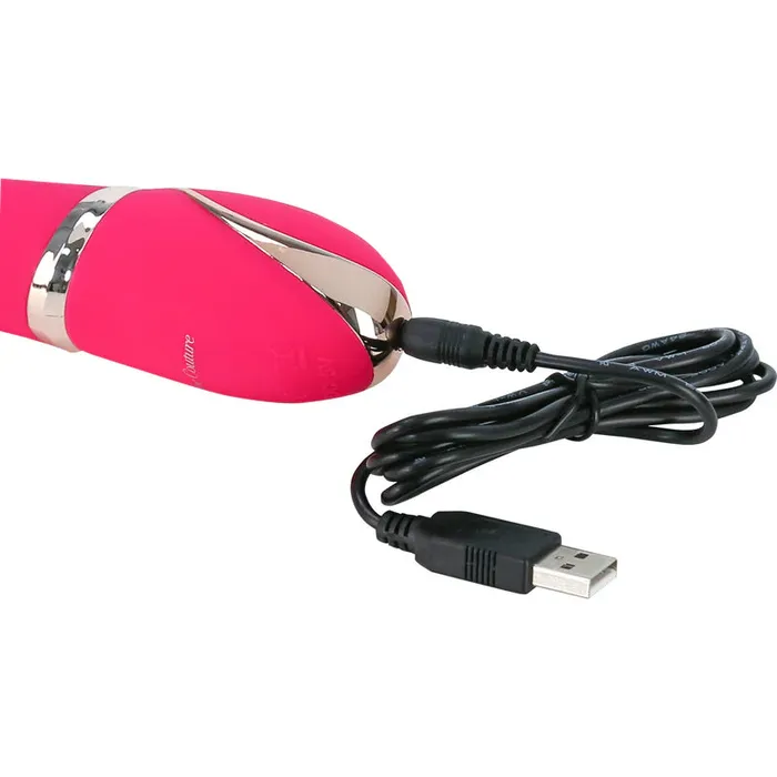Vibe Couture Vibrators Vibe Couture Rabbit Entice Rechargeable Vibrator Pink