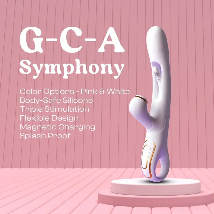 Vibrators FRISKY BUSINESS SG GCA Symphony Triple Stimulation Vibrator