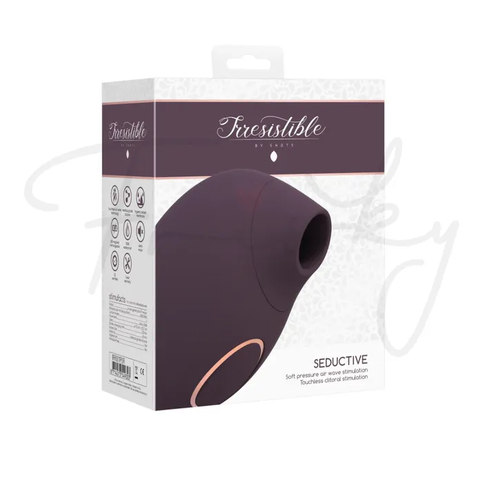 Vibrators SHOTS SHOTS Seductive Air Pulse Vibrator Purple