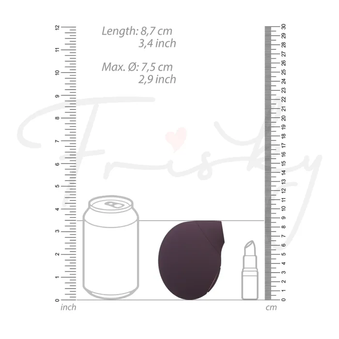 Vibrators SHOTS SHOTS Seductive Air Pulse Vibrator Purple