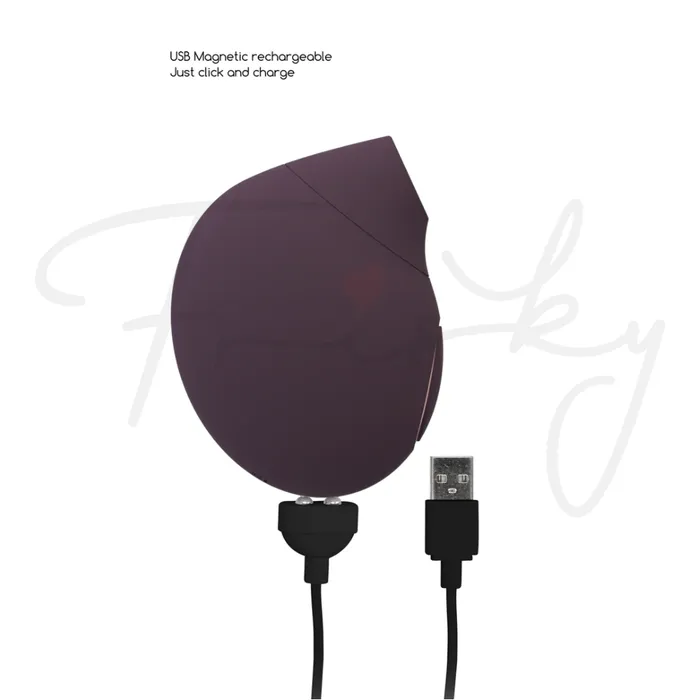 Vibrators SHOTS SHOTS Seductive Air Pulse Vibrator Purple