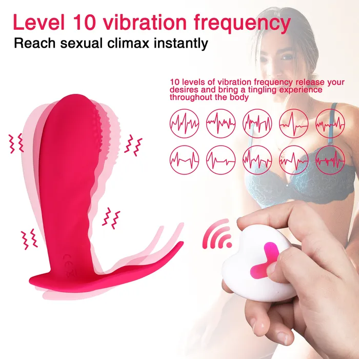 Wearable Panty G Spot Vibrator with Wireless Remote nastnova Female Sex Toys