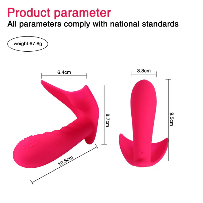 Wearable Panty G Spot Vibrator with Wireless Remote nastnova Female Sex Toys