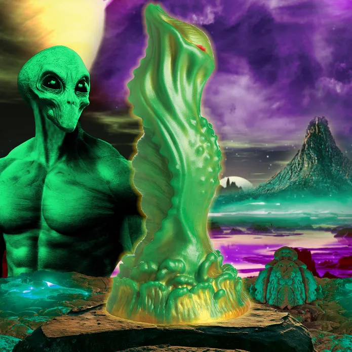 XR Brands Nebula Alien Silicone Creature Dildo Dildos