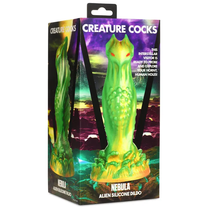 XR Brands Nebula Alien Silicone Creature Dildo Dildos