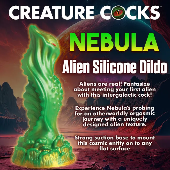 XR Brands Nebula Alien Silicone Creature Dildo Dildos