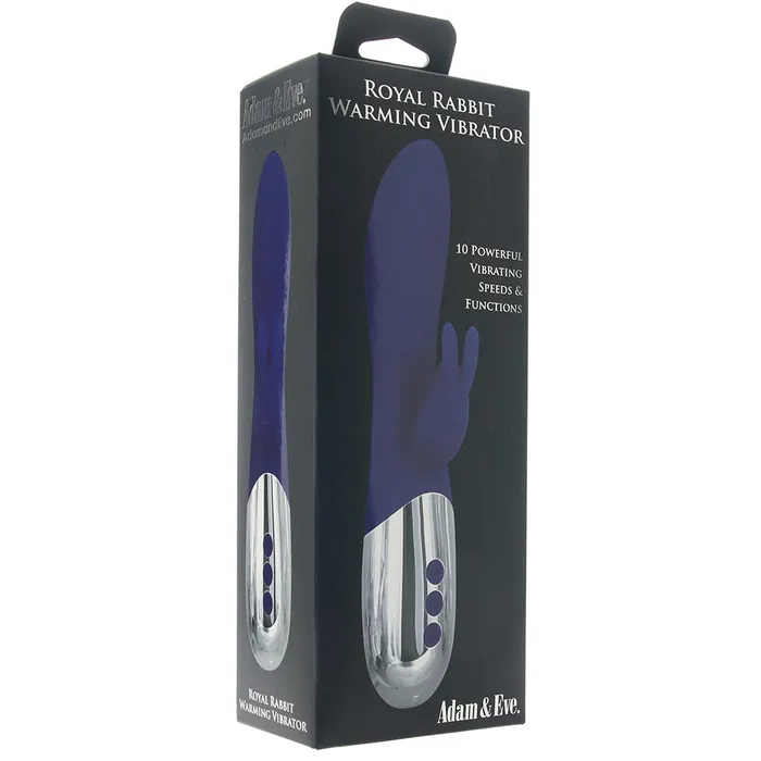 Adam Eve Royal Rabbit Warming Vibe Evolved Novelties Female Sex Toys