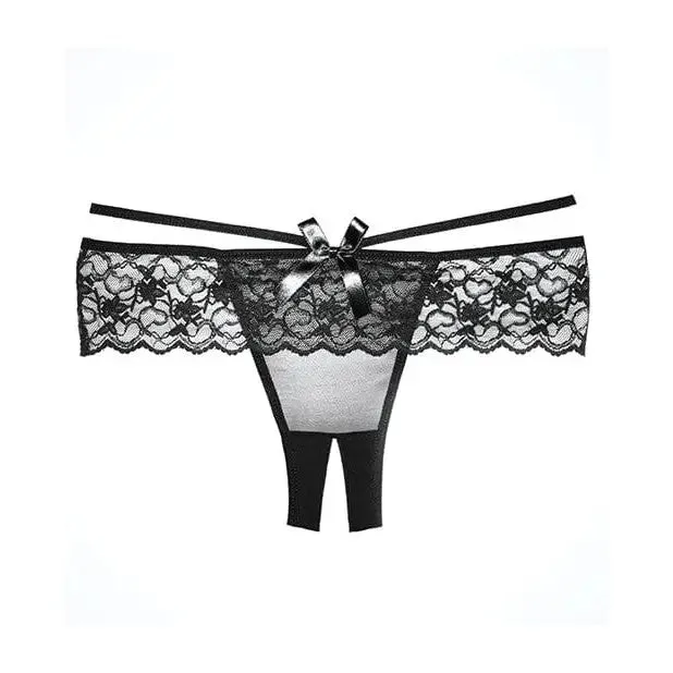 Allure Lingerie Adore Angel Crotchless Panties Vibrators