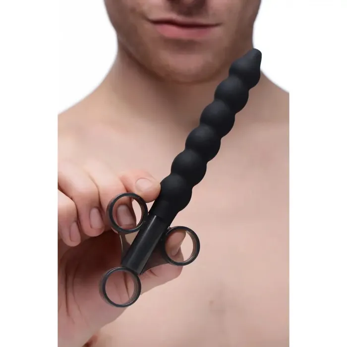 Anal CleanStream Silicone Beaded Lubricant Launcher