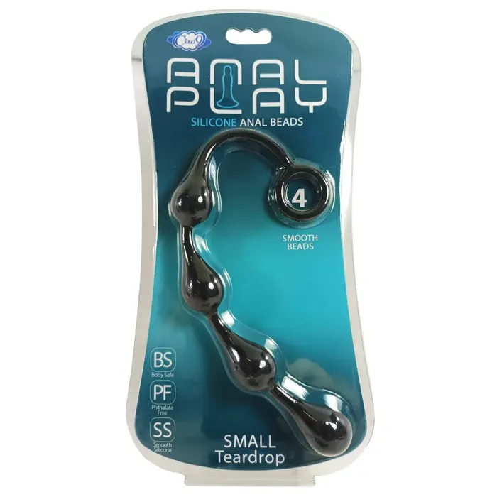 Anal Cloud 9 Silicone Anal Teardrop Small Black Cloud 9 Novelties Anal Cloud 9 Silicone Anal Teardrop Small Black Cloud 9 Novelties