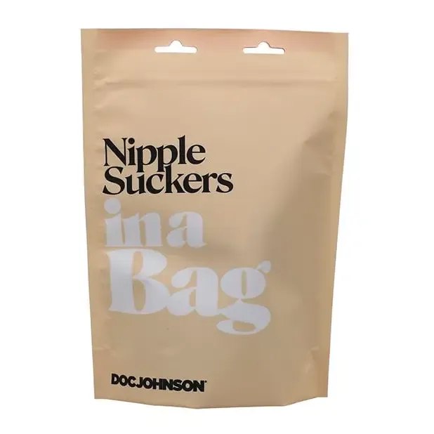 Anal Doc Johnson In A Bag Nipple Suckers Black Anal Doc Johnson In A Bag Nipple Suckers Black