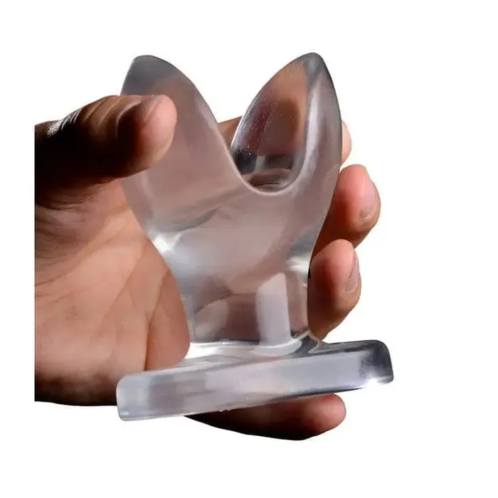 Anal Master Series Anchored Clear Anal Plug Anal Master Series Anchored Clear Anal Plug