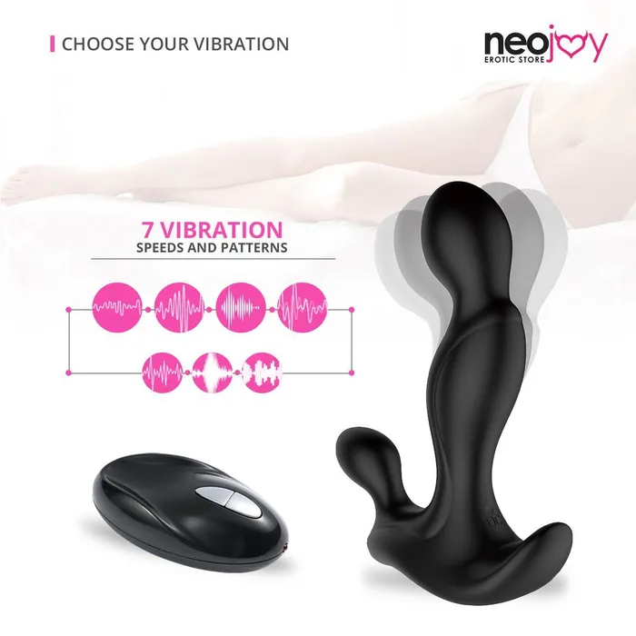 Anal Neojoy NeoJoy 9 Speed 20 Prostate Vibrating Massager Rechargeable Anal Sex Male Dildo